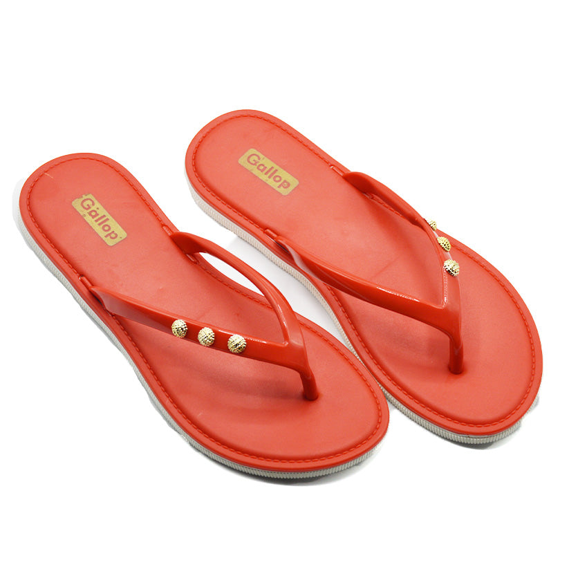 LuxeCharm Navy Flip-Flops