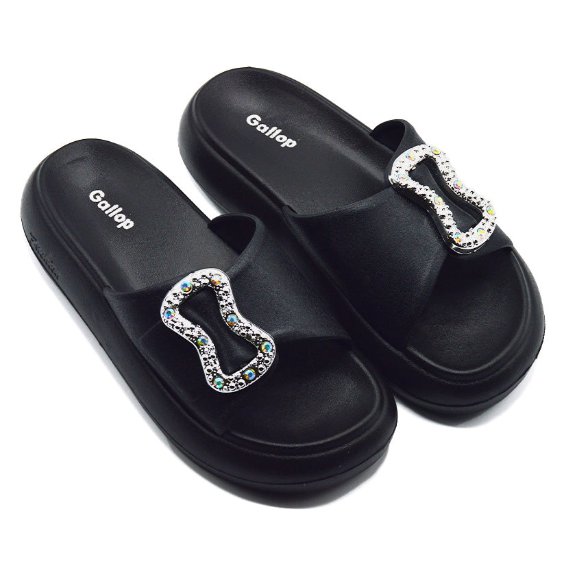 GlamBuckle Comfort Slides