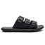 Men's Classic Triple Buckled Slippers