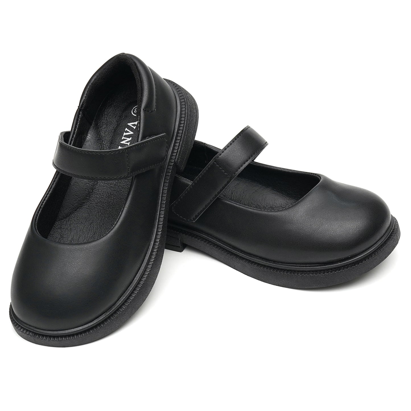 Girls School Shoes – Chasten Design with Velcro, Comfortable & Durable