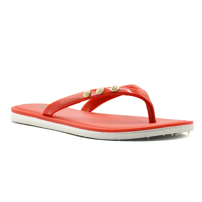 LuxeCharm Navy Flip-Flops