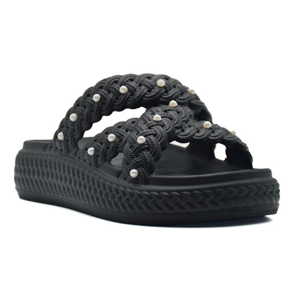 Pearl Weave Slip-Ons