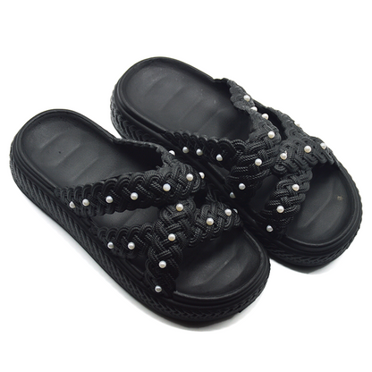 Pearl Weave Slip-Ons