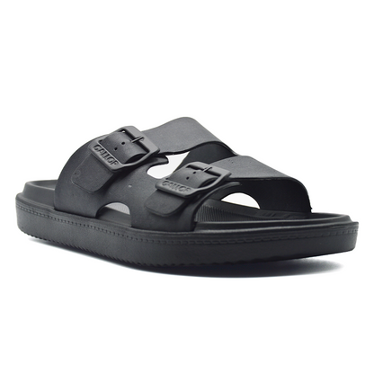 Men’s Double Buckle Comfort Slides