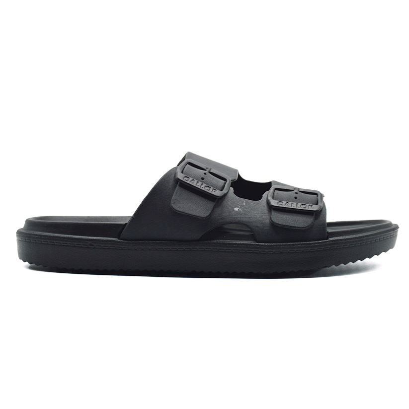 Men’s Double Buckle Comfort Slides