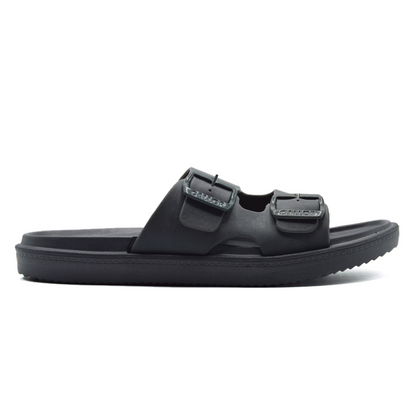 Men’s Double Buckle Comfort Slides