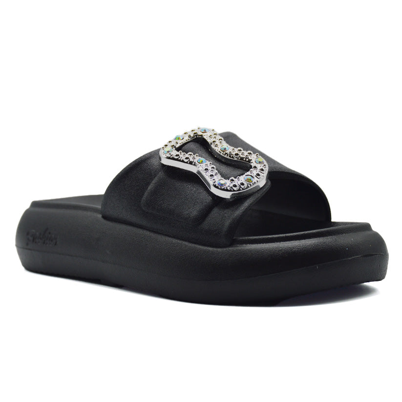 GlamBuckle Comfort Slides