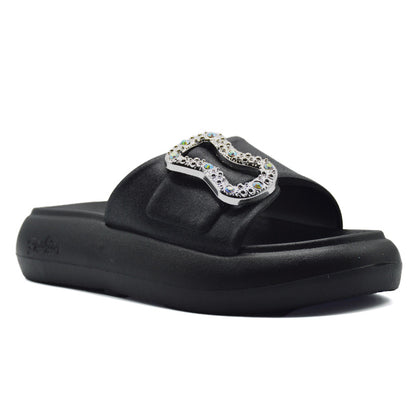 GlamBuckle Comfort Slides