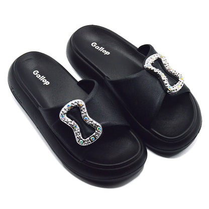 GlamBuckle Comfort Slides