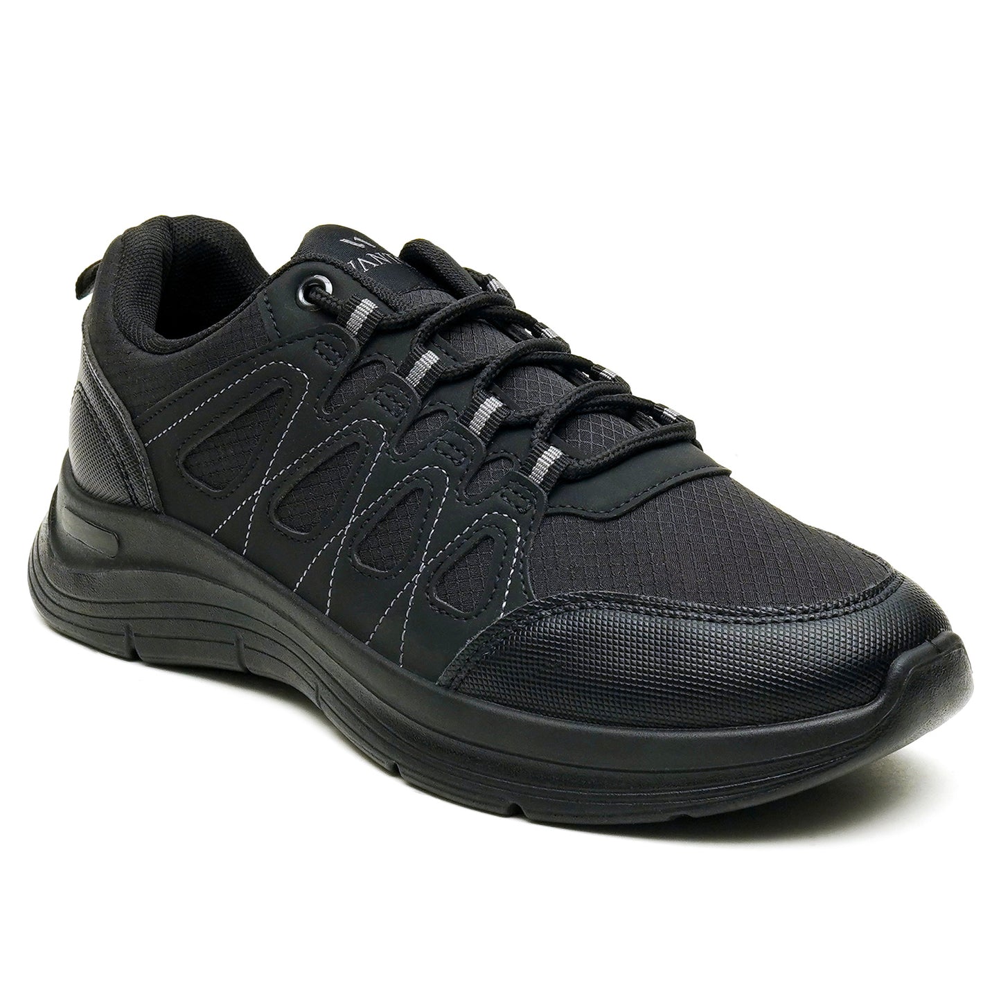Men’s Black Athletic Running Sneakers
