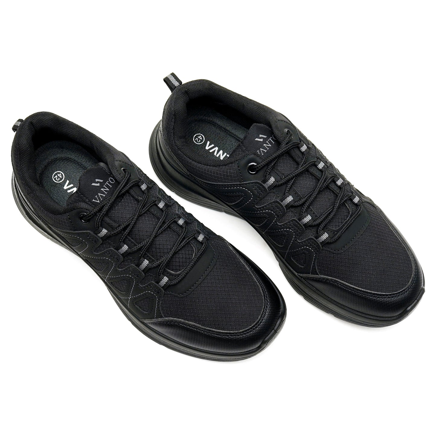 Men’s Black Athletic Running Sneakers