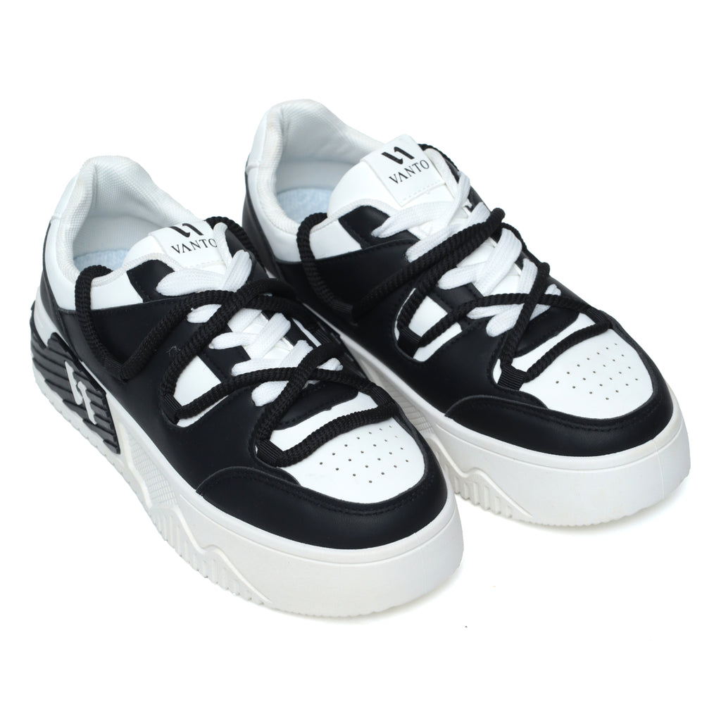 Buy Black Women Sneakers |Everyday Performance Shoes for women - Vanto