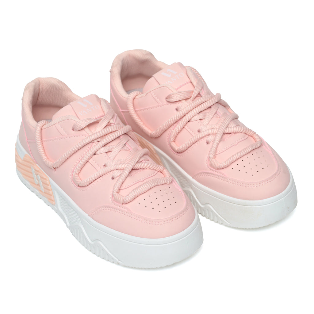 Buy Pink Women Sneakers - Everyday Performance Shoes for Ladies - Vanto