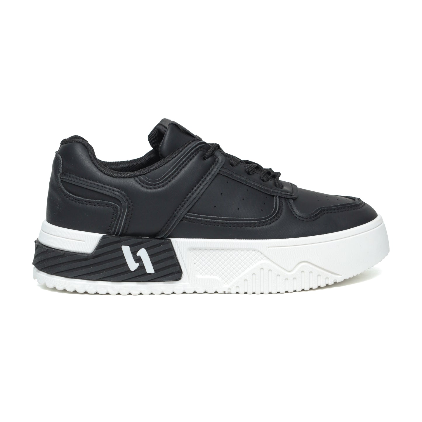 Men’s Black Premium Street Sneakers