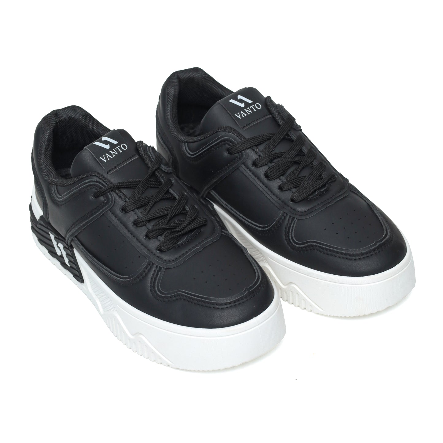 Men’s Black Premium Street Sneakers