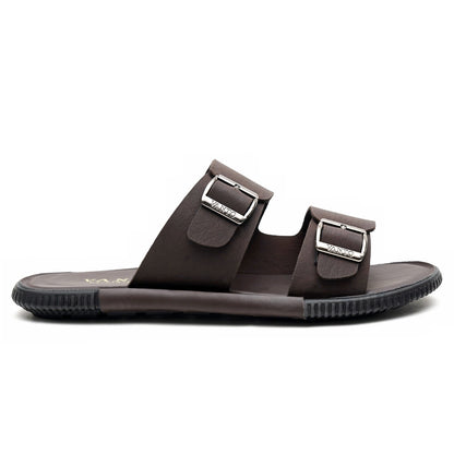 Men's Classic Double Buckled Slippers