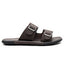 Men's Classic Double Buckled Slippers