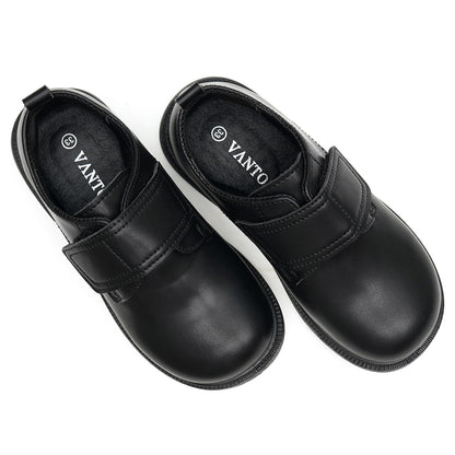 Boys School Shoes with Velcro – Easy Fit, Durable & Comfortable