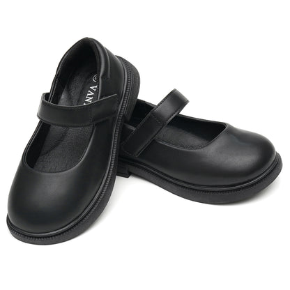 Girls School Shoes – Chasten Design with Velcro, Comfortable & Durable