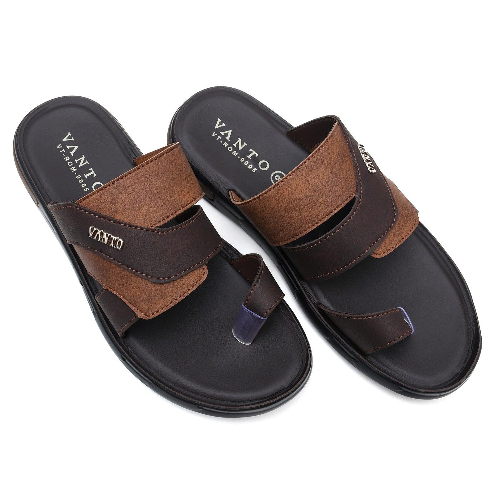 Men's Elegant Chappals - VANTO
