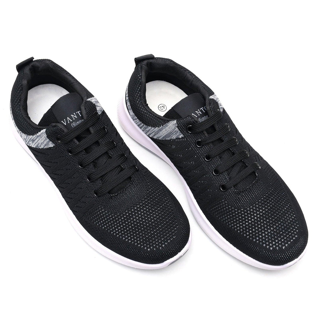 Black stylish shoes for men by vanto